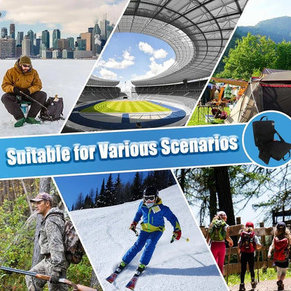 Foldable Heated Seat Cushion with 3 Level Temperature Controller Pad