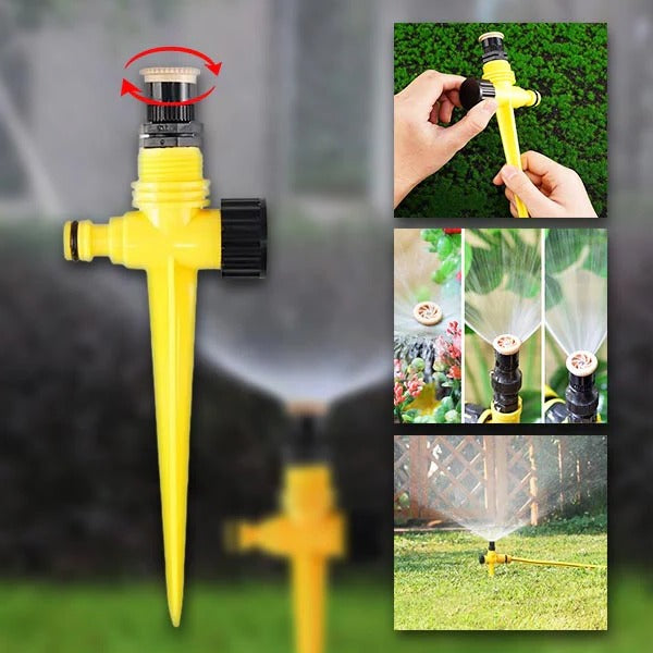 Garden Sprinklers with 360 Degree Rotation