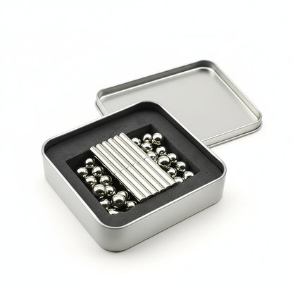 Construction Toys for Kids with Magnetic Sticks and Balls