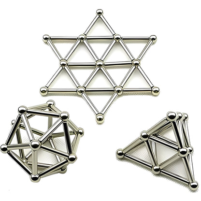 Construction Toys for Kids with Magnetic Sticks and Balls