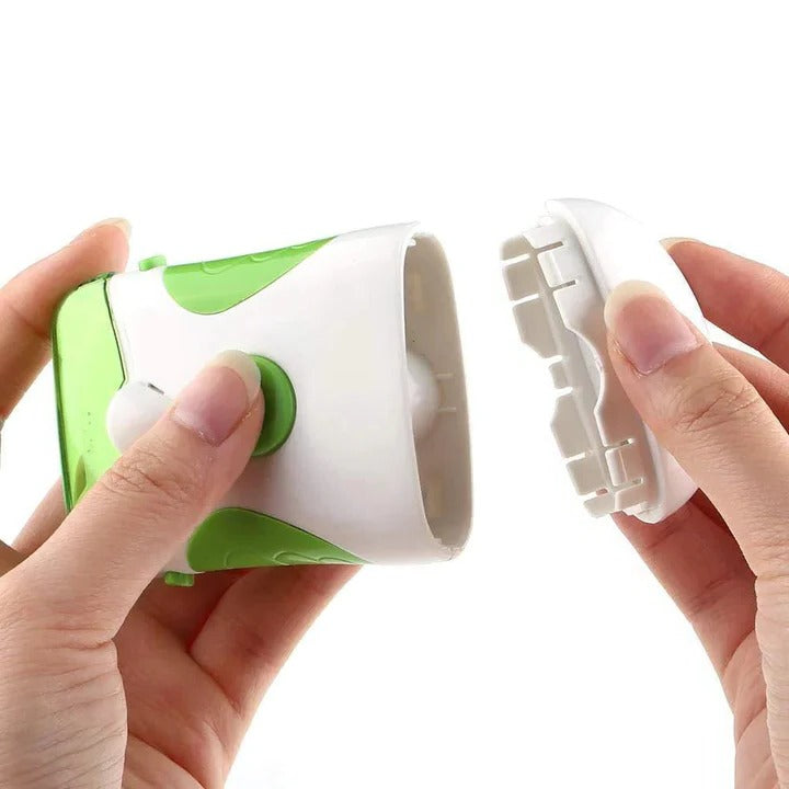 Electric Nail Clipper and Trimmer with LED Light