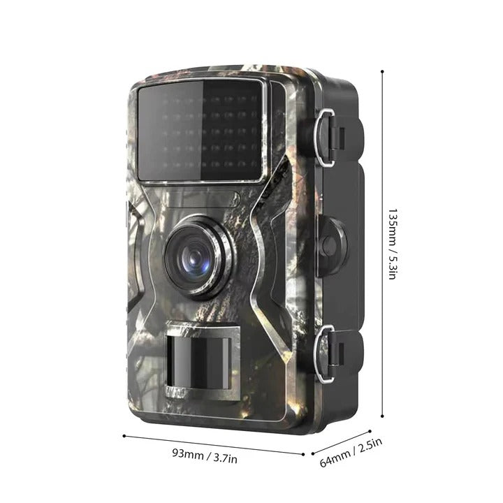 1080P Trail Camera with Motion Sensor and Night Vision LEDs