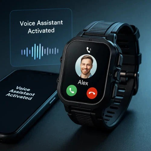 Sports Watch with Bluetooth 5.0 Connectivity