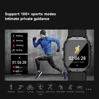 Sports Watch with Bluetooth 5.0 Connectivity