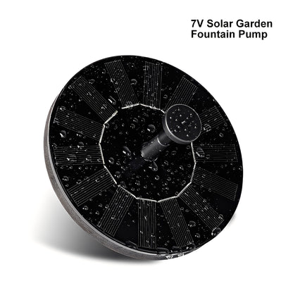 Floating Solar Water Pump for Garden Birdbaths and Pools