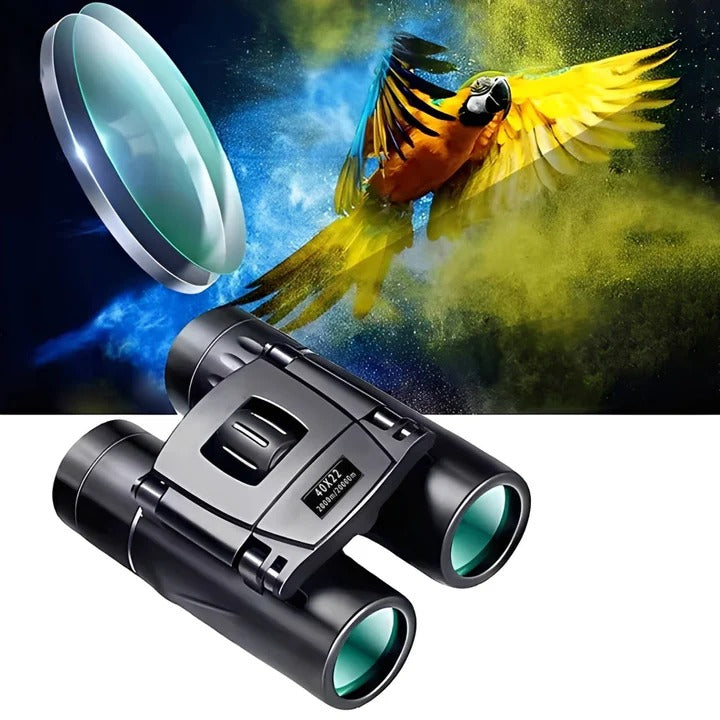 Binoculars with 40x Magnification and 22mm Objective Lens