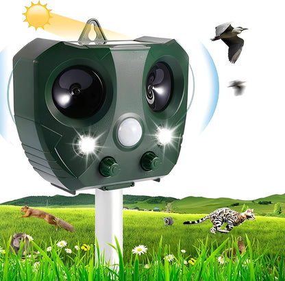 Ultrasonic Bird and Pest Deterrent Device with Motion Sensor