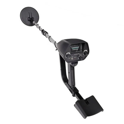 Metal Detector with LCD Pointer Meter and Adjustable Stem