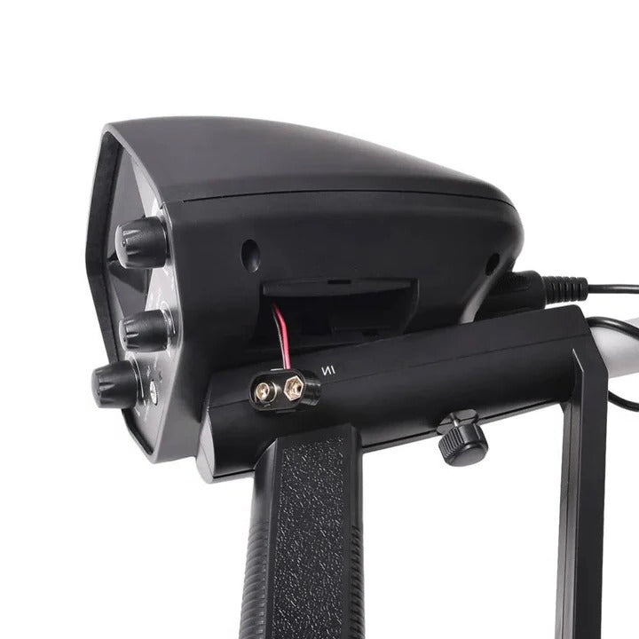 Metal Detector with LCD Pointer Meter and Adjustable Stem