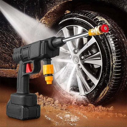 Cordless Water Spray Device with Battery and Dual Spray Modes