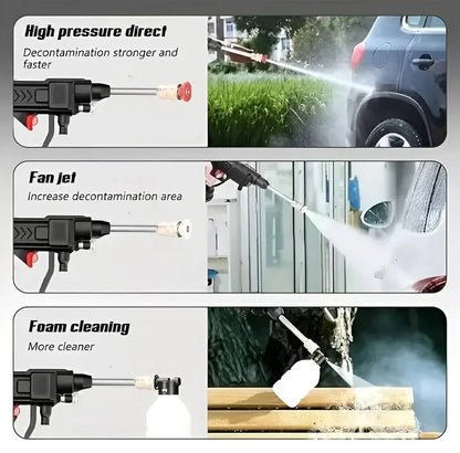 Cordless Water Spray Device with Battery and Dual Spray Modes