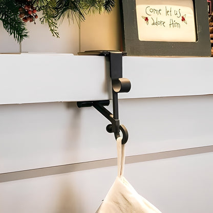 Garland and Stocking Mantel Hangers 2-in-1 Adjustable Design