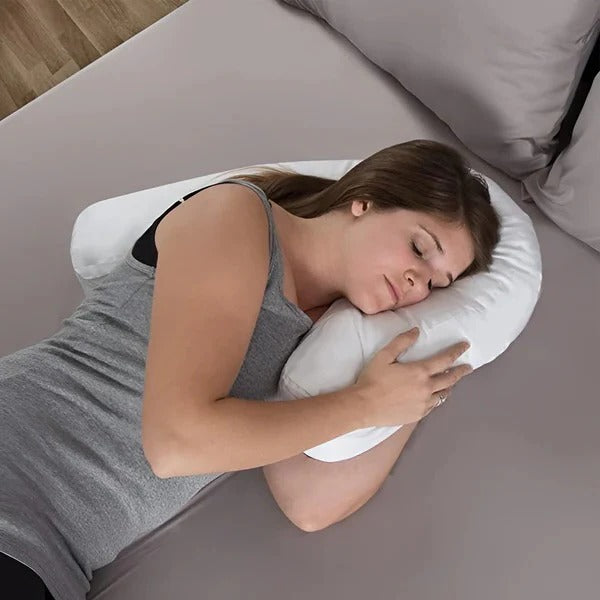 Pillow with Ear Hole for Side Sleepers with Ear Opening Design