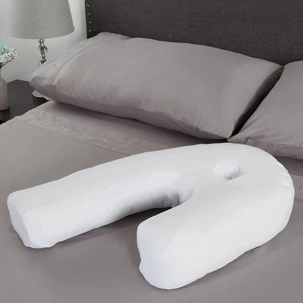 Pillow with Ear Hole for Side Sleepers with Ear Opening Design