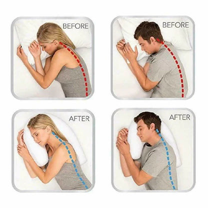 Pillow with Ear Hole for Side Sleepers with Ear Opening Design