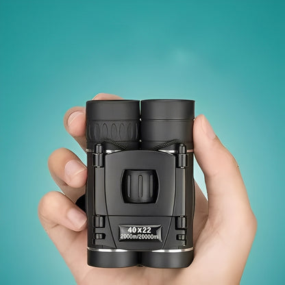 Portable 40x22 Binoculars with Foldable Design