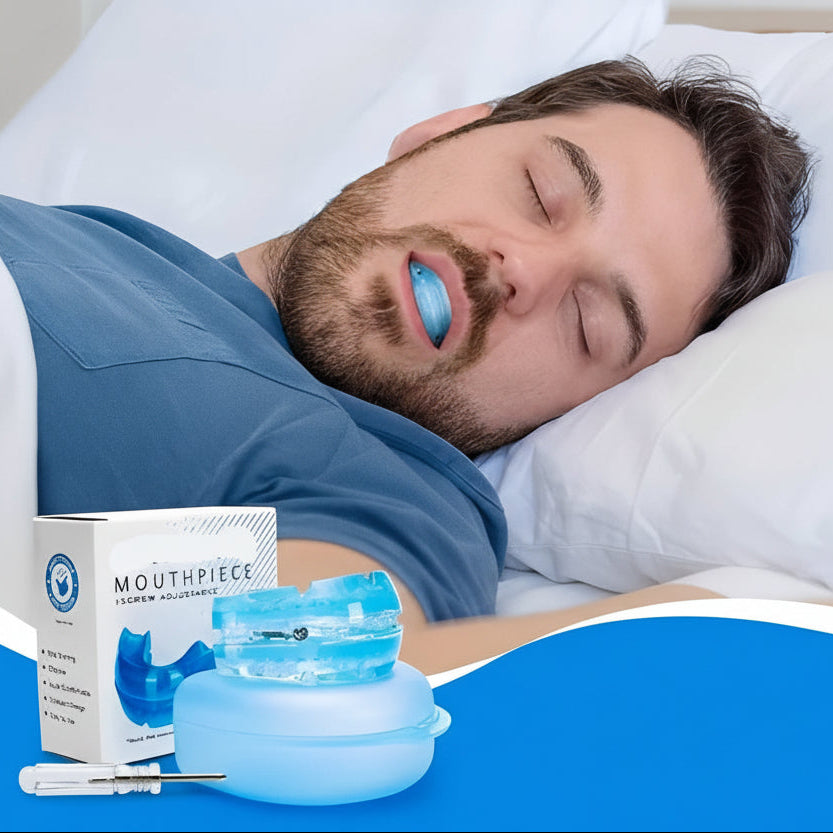 Adjustable Moldable Mouthpiece with Screw Based Fit for Nighttime Use
