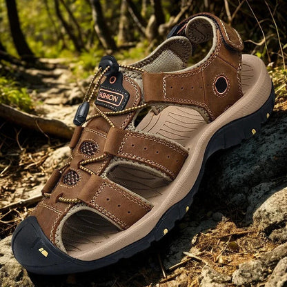 Men’s Summer Sandals with Elastic Slip On Design