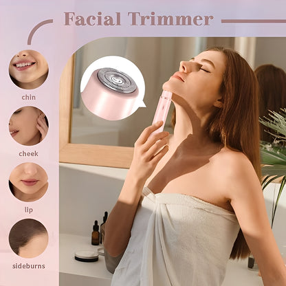 Women’s Electric Shaver with Interchangeable Heads