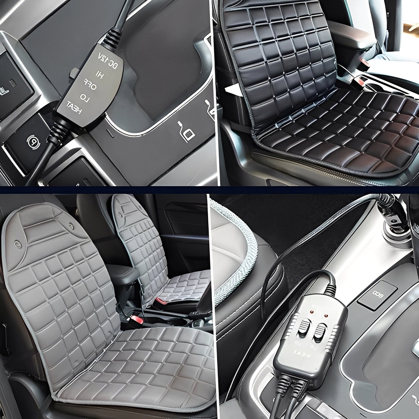 Heated Car Seat Cushion with Temperature Control