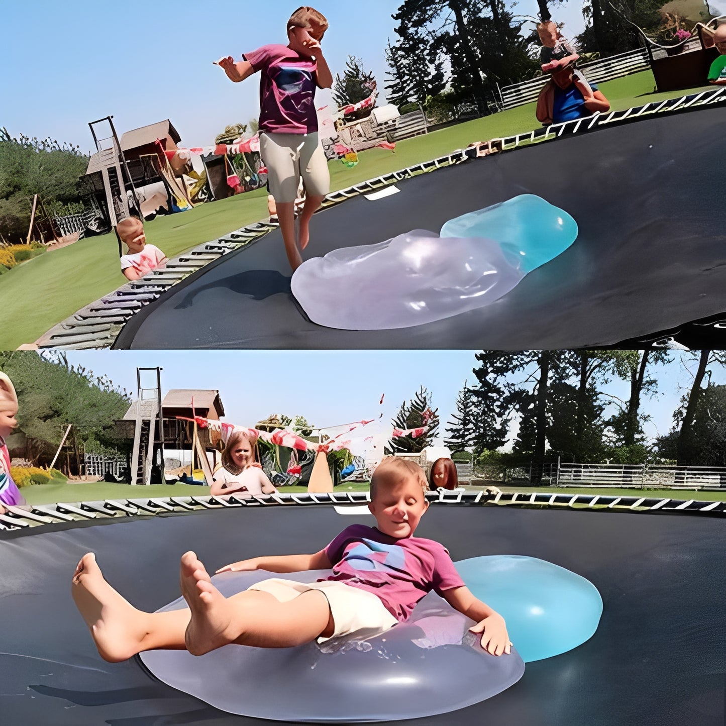 Reusable Inflatable Bubble Ball Toy for Play Activities