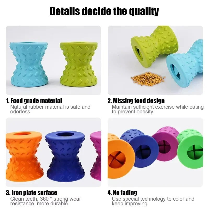 Dog Chew Toy Treat Dispenser for Training and Fun