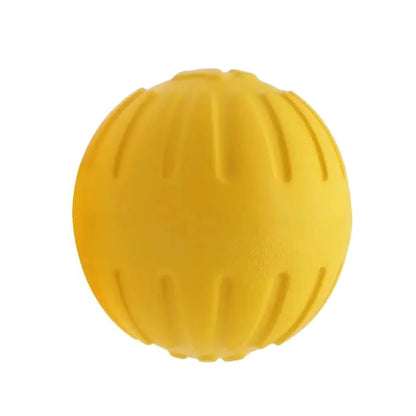 Dog Ball Toy with Grooved Surface