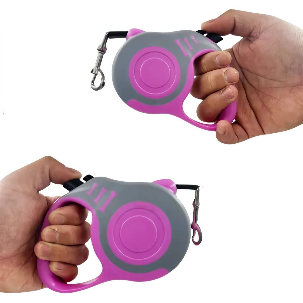 Retractable Dog Leash with Nylon Tape