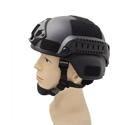 Tactical Style Outdoor Helmet with ABS Construction