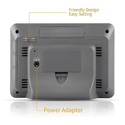 Wireless Temperature and Humidity Monitor for Indoor and Outdoor Use