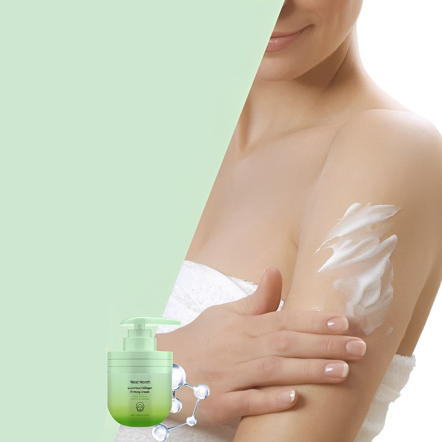 Collagen Based Body Cream for Daily Moisturizing, 100g