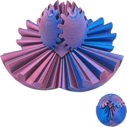 Fidget Toy Steampunk Style Gear Ball Design