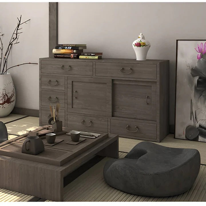 Round Meditation Cushion with Memory Foam Core