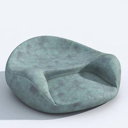 Round Meditation Cushion with Memory Foam Core