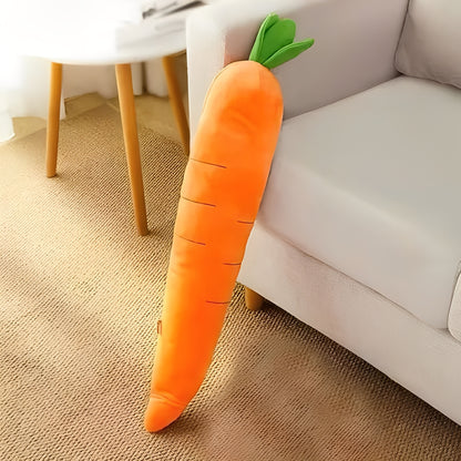 Plush Dog Toy with Sound in Carrot Shape