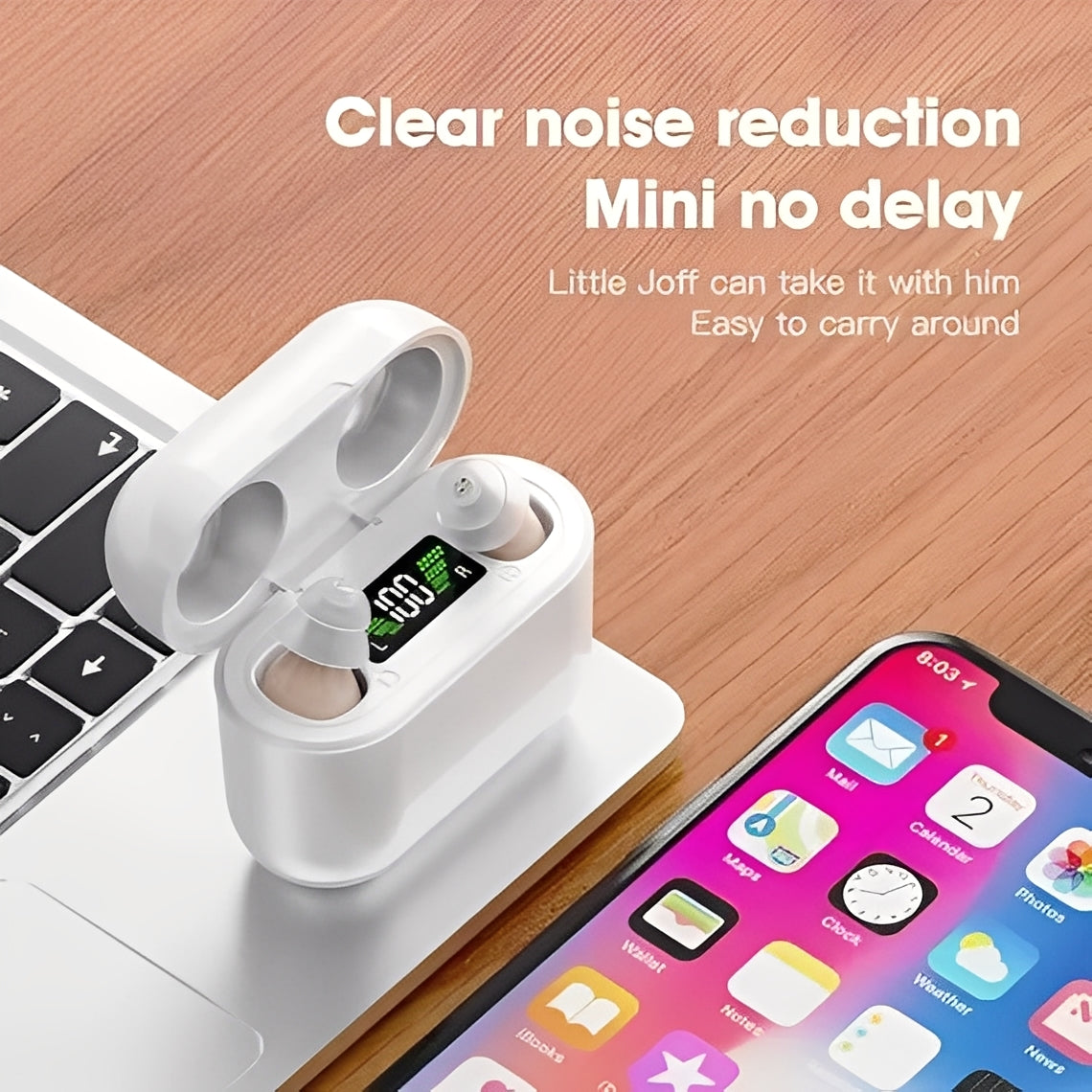 Rechargeable In-Ear Sound Amplifier with Adjustable Audio Modes