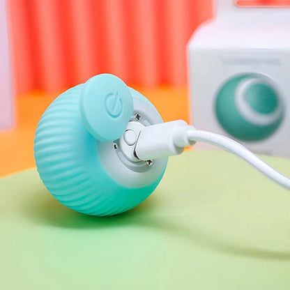 Rechargeable Rolling Ball Toy for Pets