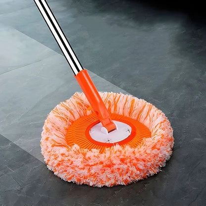 Adjustable Handle Broom with Rotating Head