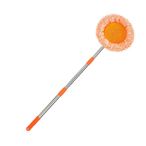 Adjustable Handle Broom with Rotating Head