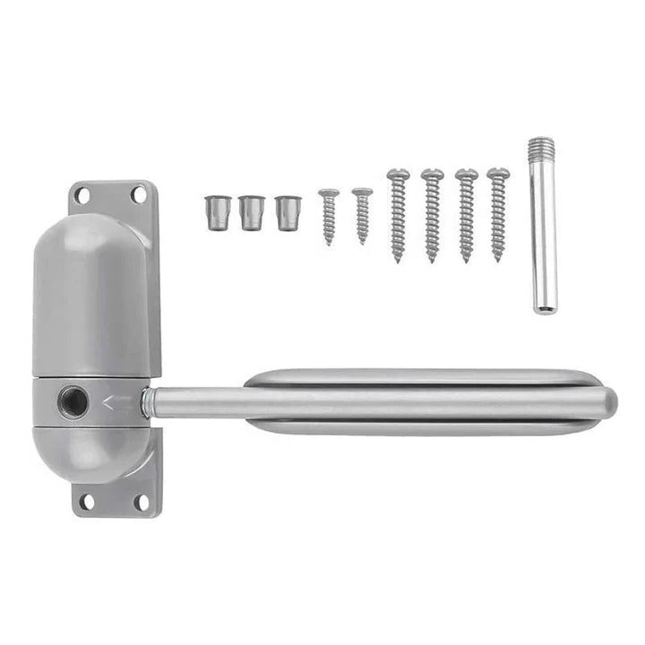 Household Door Closer with Cushioned Mechanism