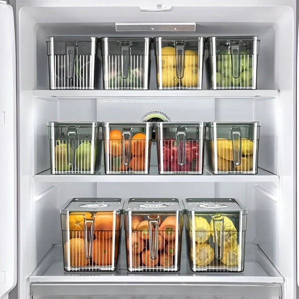 Refrigerator Storage Container Box for Kitchen Use