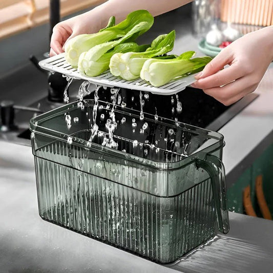 Refrigerator Storage Container Box for Kitchen Use