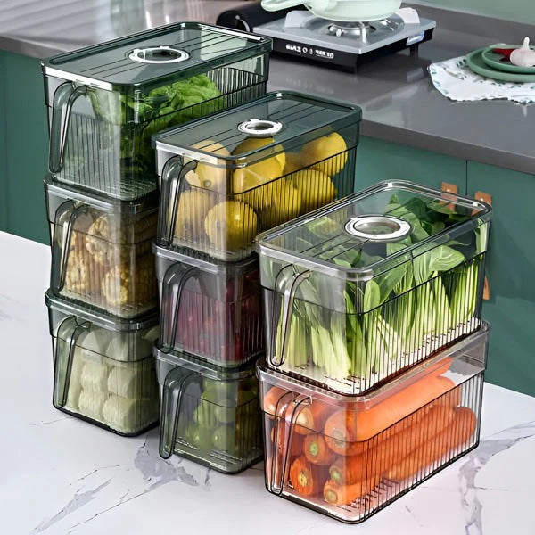 Refrigerator Storage Container Box for Kitchen Use