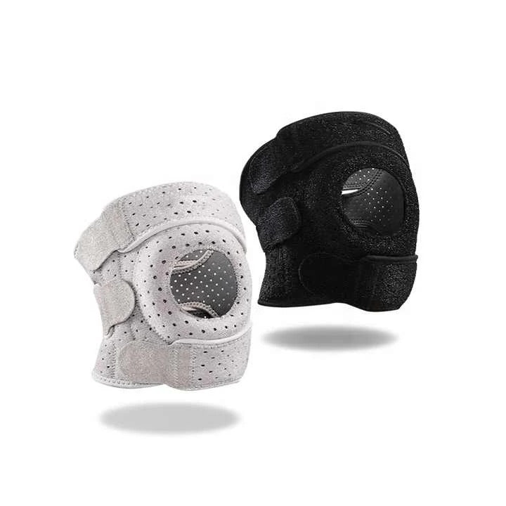 Knee Support Brace with Adjustable Straps for Running and Workout