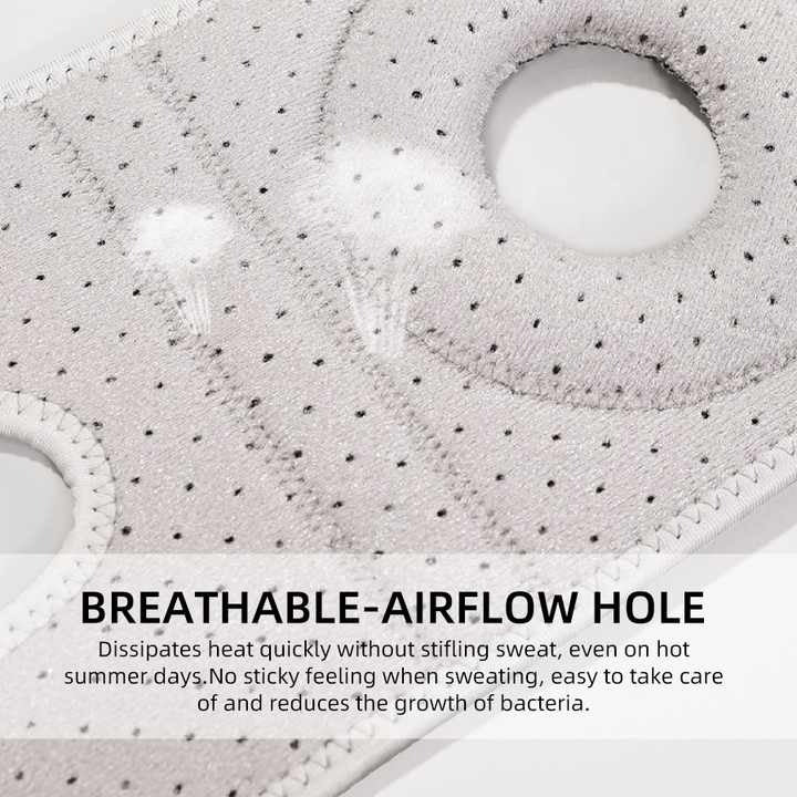 Knee Support Brace with Adjustable Straps for Running and Workout