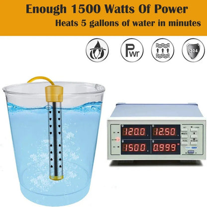 Submersible Water Heater for Liquid Heating