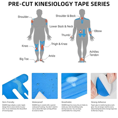 Kinesiology Tape Roll for Knee Application