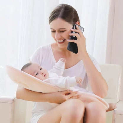 Infant Feeding Pillow for Breastfeeding and Bottle Use