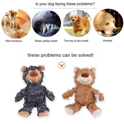 Bear Shaped Dog Toy for Dogs