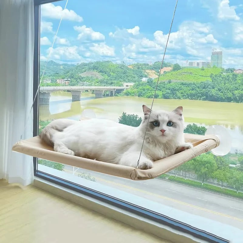 Indoor Cat Window Hammock with Suction Cups